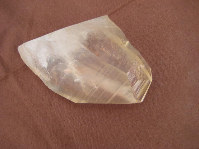 Golden Healer Lemurian (Self Heal) Stone for creative problem solving 2181